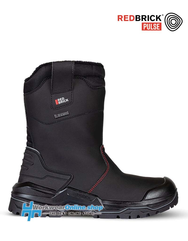 RedBrick Safety Sneakers Redbrick Pulse Black Boot Wool S7S