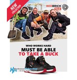 RedBrick Safety Sneakers Redbrick Pulse Speed Lace High