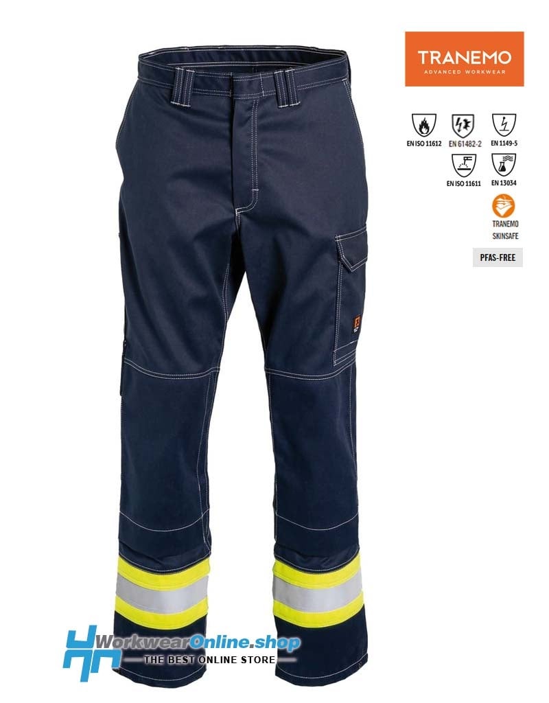 Tranemo Workwear Tranemo Workwear 5720-88 Cantex Weld Stretch Visible Work Trousers