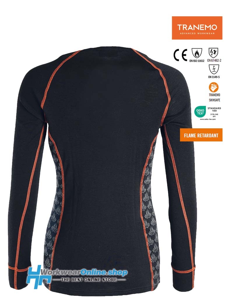 Tranemo Workwear Tranemo Workwear 6314-90 Baselayer FR Camisa de mujer