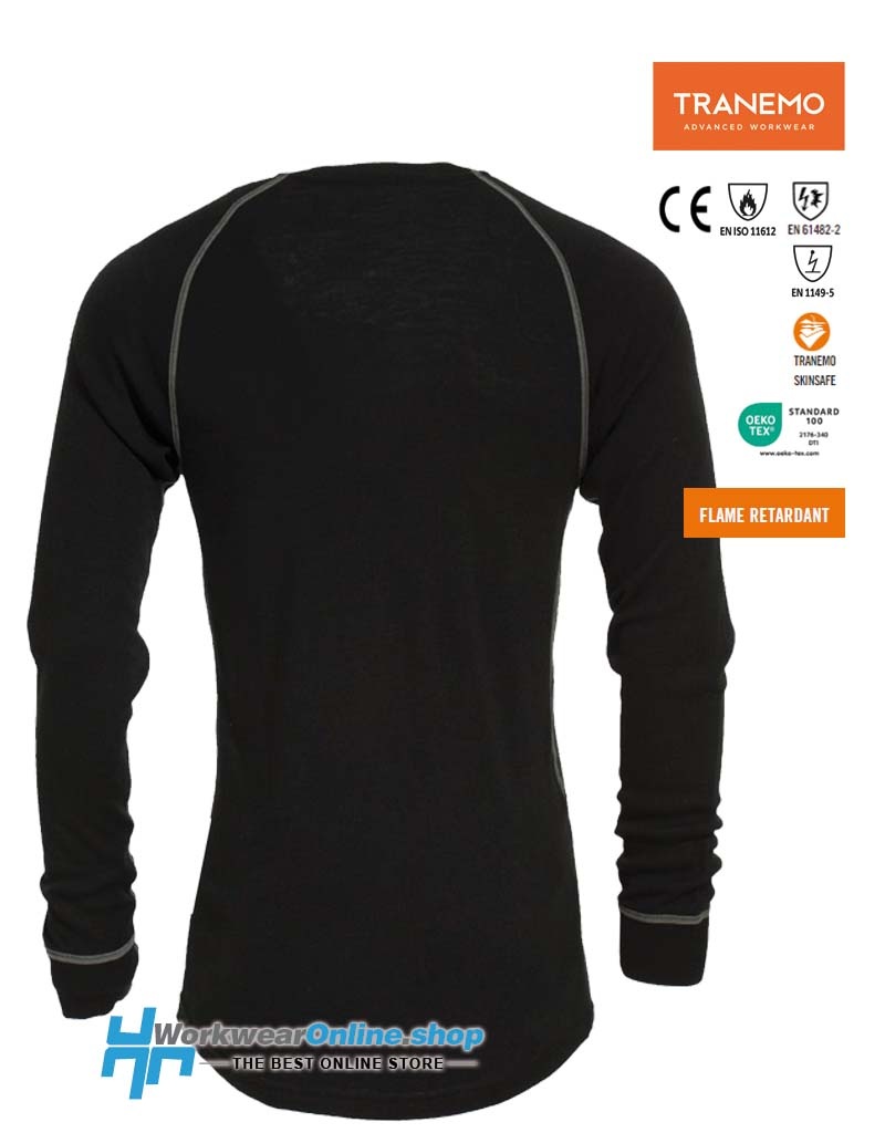 Tranemo Workwear Tranemo Workwear 6315-90 Baselayer FR T-Shirt Long Sleeves