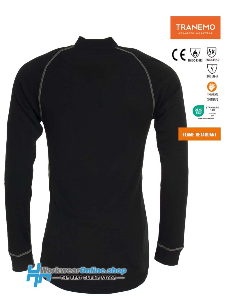 Tranemo Workwear Tranemo Workwear 6319-90 Baselayer FR Poloshirt mit langen Ärmeln