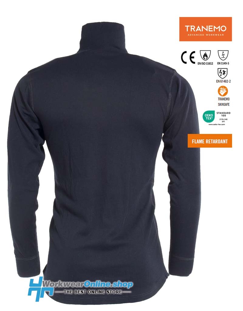 Tranemo Workwear Tranemo Workwear 5920-92 Baselayer FR T-Shirt with Roll Collar