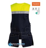 Tranemo Workwear Tranemo Workwear 5761-88 Cantex Weld Stretch Gilet pour outils visibles