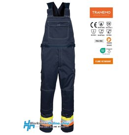 Tranemo Workwear Tranemo Workwear 6740-88 Cantex Weld Stretch 3 Visible Dungarees