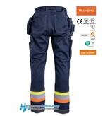 Tranemo Workwear Tranemo Workwear 6752-88 Cantex Weld Stretch 3 Pantalones de trabajo visibles