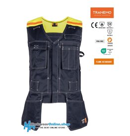 Tranemo Workwear Tranemo Workwear 6761-88 Cantex Weld Stretch 3 Sichtbare Werkzeugweste
