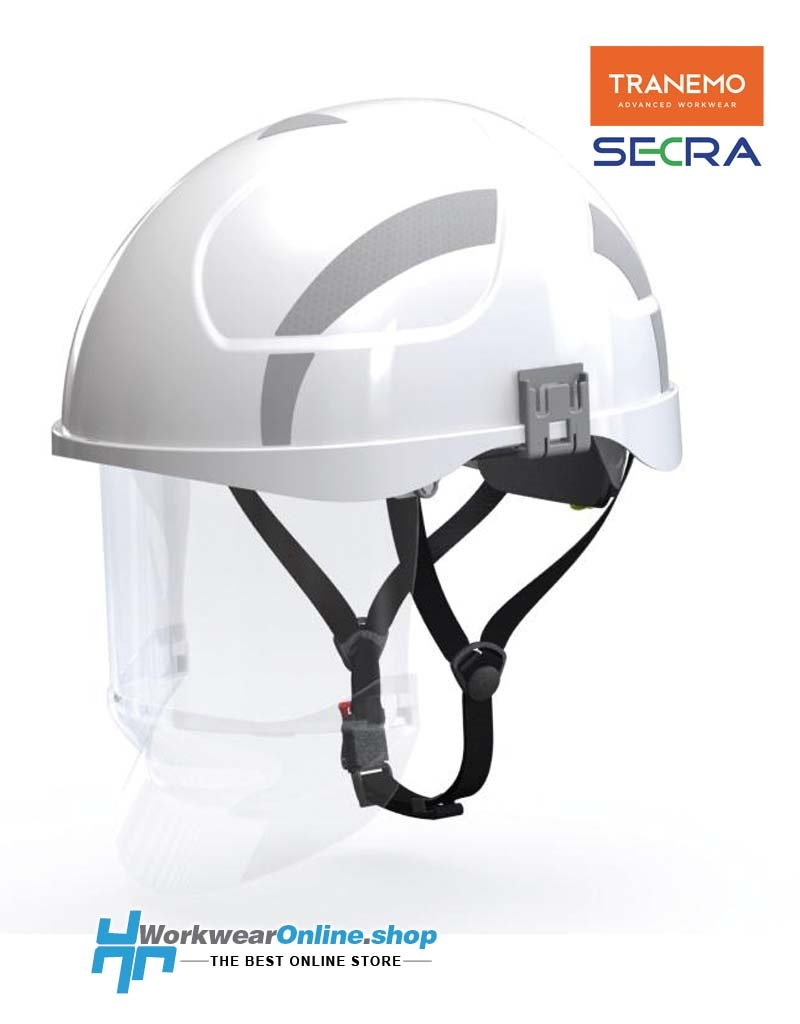 Secra Veiligheidshelmen Secra Safety helmet H058S-1 ARC-W1 with integrated face shield. Protection against arc flash - cl. 1