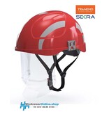 Secra Veiligheidshelmen Secra Safety helmet H058S-1 ARC-W1 with integrated face shield. Protection against arc flash - cl. 1