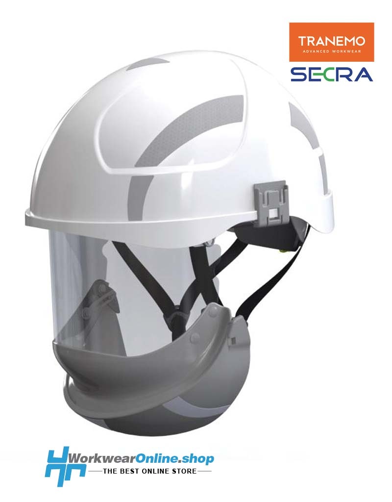 Secra Veiligheidshelmen Casco de seguridad Secra H058S-2 ARC-E6HT con pantalla facial integrada. Protección contra arco eléctrico - cl. 2