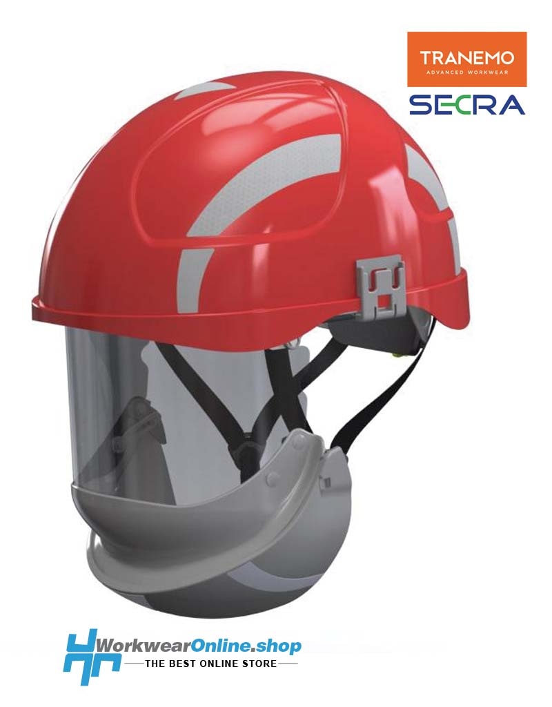 Secra Veiligheidshelmen Casco de seguridad Secra H058S-2 ARC-E6HT con pantalla facial integrada. Protección contra arco eléctrico - cl. 2