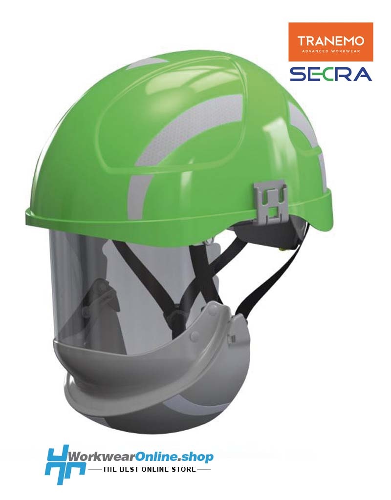 Secra Veiligheidshelmen Casco de seguridad Secra H058S-2 ARC-E6HT con pantalla facial integrada. Protección contra arco eléctrico - cl. 2