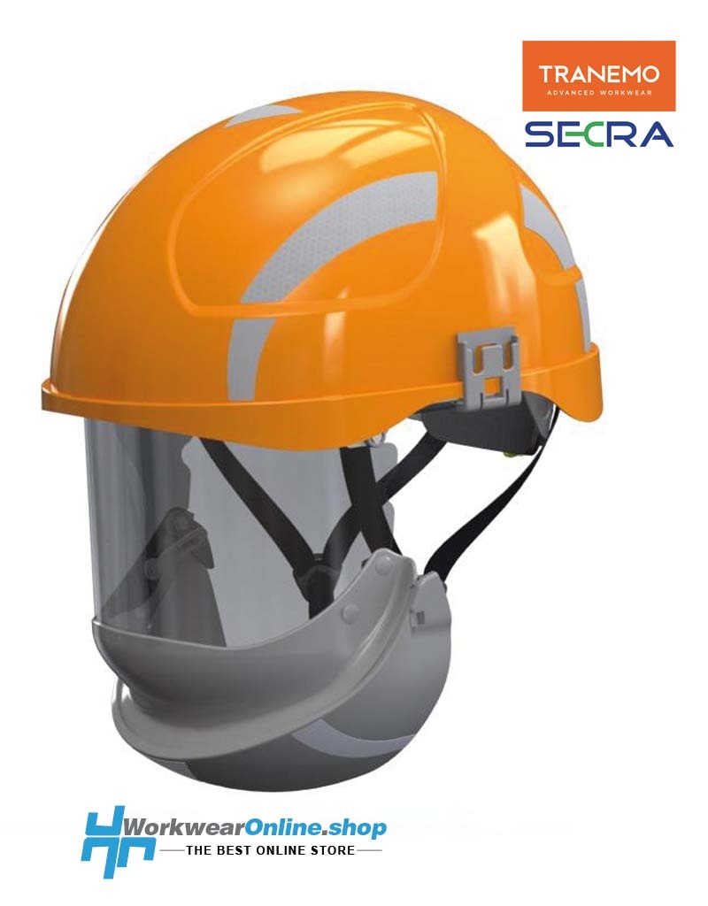 Secra Veiligheidshelmen Casco de seguridad Secra H058S-2 ARC-E6HT con pantalla facial integrada. Protección contra arco eléctrico - cl. 2