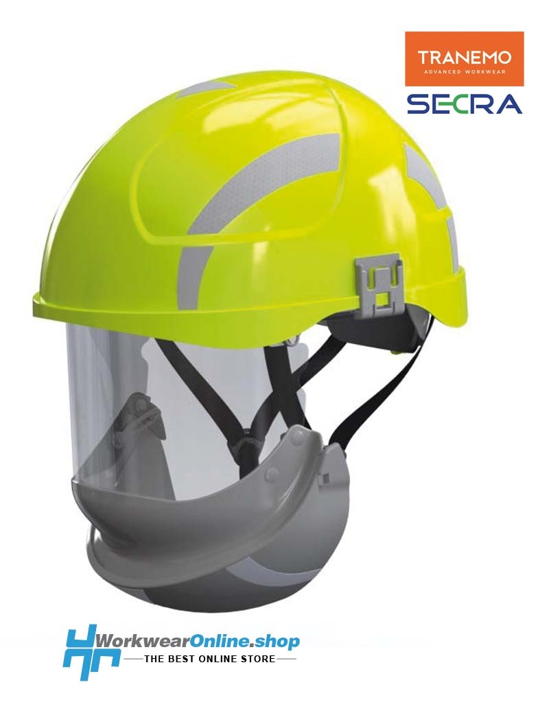 Secra Veiligheidshelmen Casco de seguridad Secra H058S-2 ARC-E6HT con pantalla facial integrada. Protección contra arco eléctrico - cl. 2