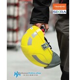 Secra Veiligheidshelmen Secra Safety helmet H058S-2 ARC-E6HT with integrated face shield. Protection against arc flash - cl. 2