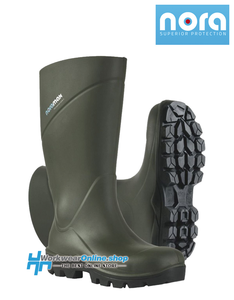 Nora Safety Boots Botte de sécurité Nora Max PU Vert S5