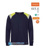Tranemo Workwear Tranemo Workwear 6372-89 FR Camiseta de alta visibilidad manga larga