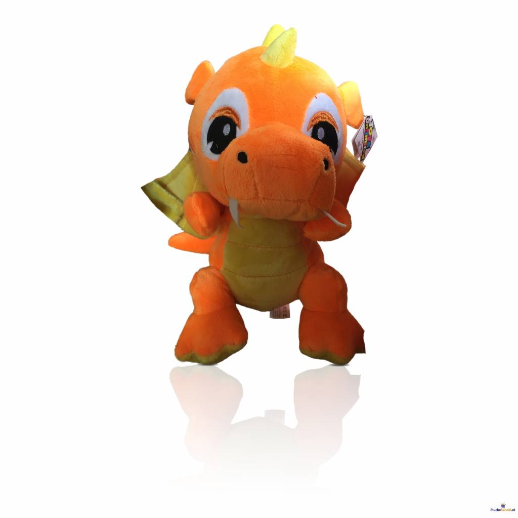 Toys Unlimited Draak 4 assorti 25cm Pluchehandel.nl