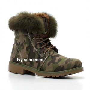 Army Boots worker deluxe - Groen