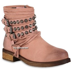Boots Troy - Roze