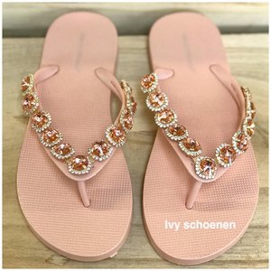Slipper JOLLY - Champagne / roze