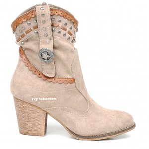 Boots MILAN - Taupe/Beige