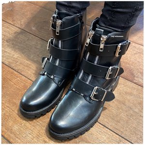  Boots MONDAY - Zwart