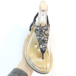 Slippers SKYLINE - Zwart