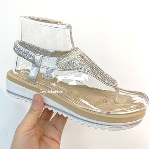 Slippers VICTOR - Zilver