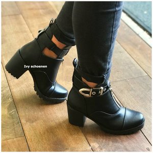 Boots JESSIE- Zwart