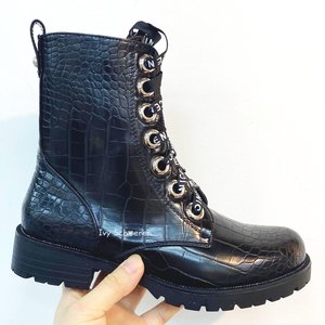  Boots JAKE - Zwart/Croco