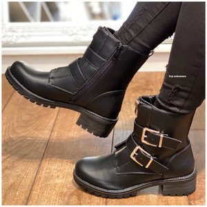 Boots CAS Zwart Ivyschoenen Boots CAS Zwart Ivyschoenen