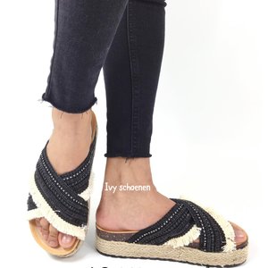 Sandaal FABIENNE - Zwart