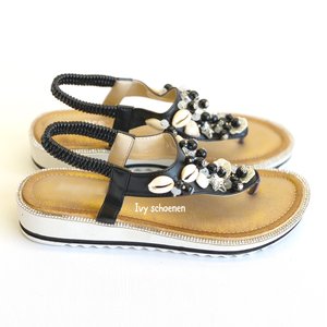 Slippers JESSY - Zwart