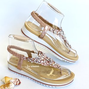 Slippers SKYLINE - Champagne