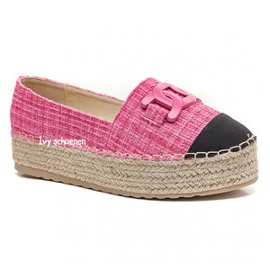 Espadrilles FRANCA - Fuxia