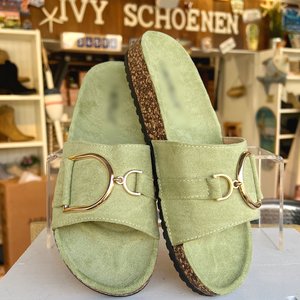 Slippers RACHEL - Groen