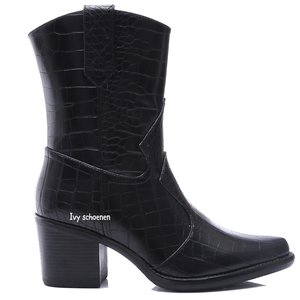  Boots REBEL - Zwart/Croco