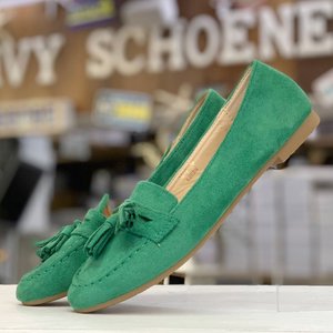 Espadrilles SANTIAGO - Donker Groen