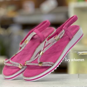 Slippers  KEEP GOING - Fuxia