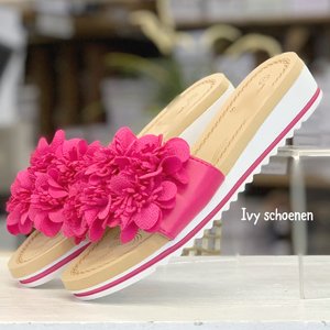 Slippers CHRISTIAN - Fuxia