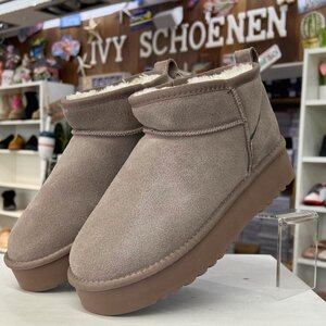 Warme Boots BECKER - Grijs Suede