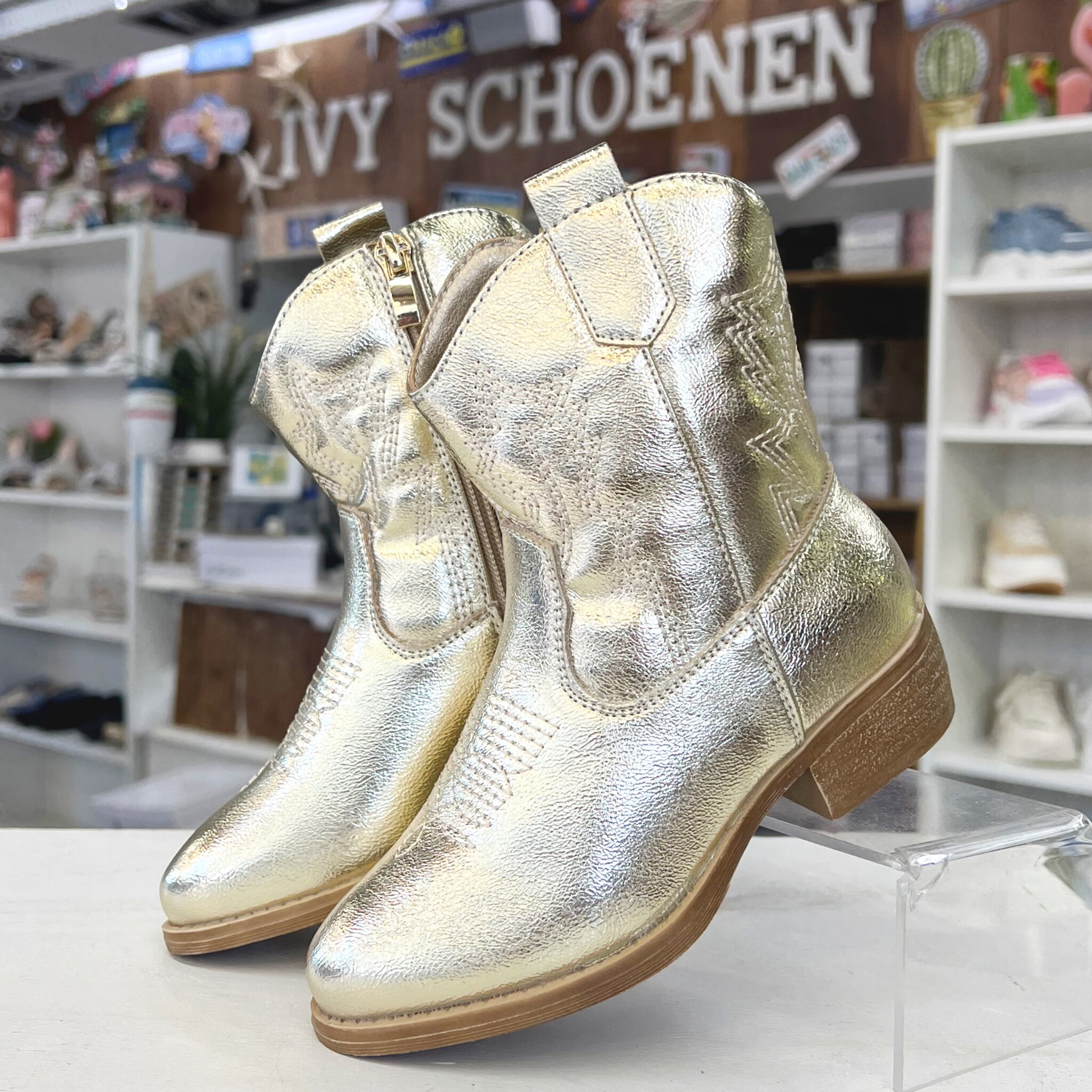 Enkellaars SUNDREAMS Small Goud Ivyschoenen