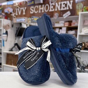 Warme sloffen TAYLA  2025 - Blauw