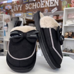 Warme sloffen NAJA  2025 - Zwart