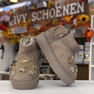 Warme Boots NASHVILLE - Khaki/Taupe
