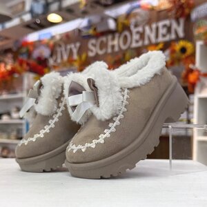Warme sloffen SEDONA - Taupe