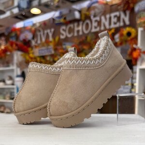 Warme sloffen BANDIT M - Beige