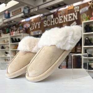 Warme sloffen KATIE 2025 - Beige