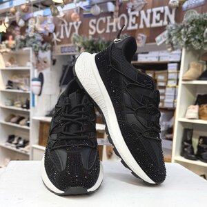 Sneaker JANINE - Zwart glitter